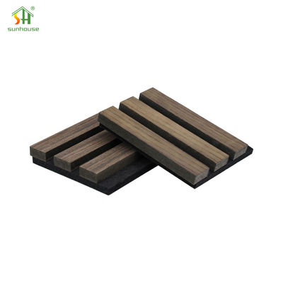 Dobra cena. Płyty ścienne z tkaniny akustycznej w pomieszczeniach wnętrza izolacja akustyczna dębowa Akupanel Płyty akustyczne z drewna w Internecie