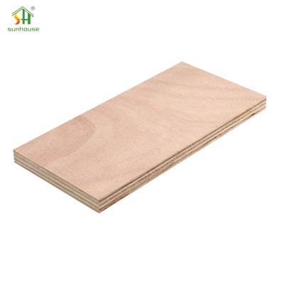 High Strength 18mm Melamine Plywood Board Termite Proof For Construction Applications