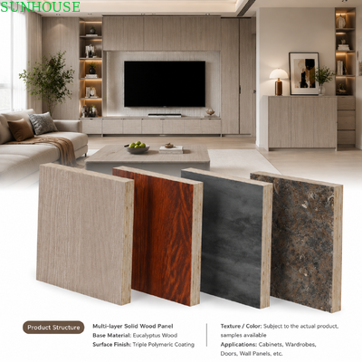 Dobra cena. Płytka sklejkowa z melaminą wykończenia powierzchniowe Matte Gloss Textured and Wood Grain w Internecie