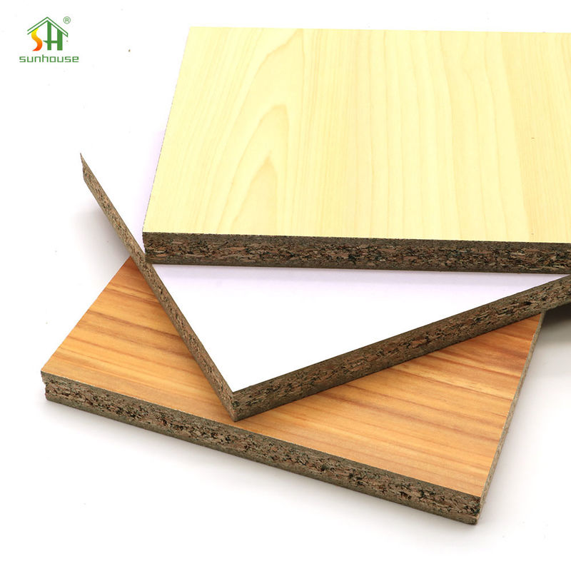 4x8ft 12mm 15mm 18mm Melamine Particle Board Decoration Chipboard For Interior Furniture