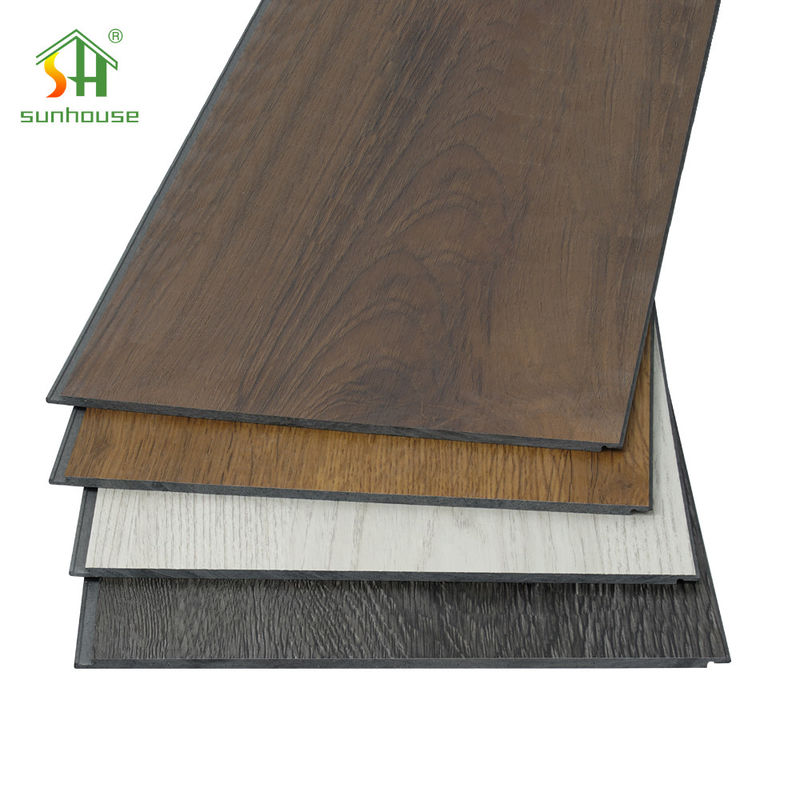 Waterproof SPC Click Flooring With Textured Wear Layer And Rigid Core Planks For High Durability In Living Area