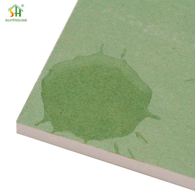 9mm Wyzbrojona w wilgoć płytka gipsowa lekkie płyty gipsowe akustyczne certyfikowane ISO