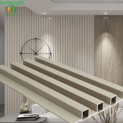 Dobra cena. High Quality Versatile Fluted Panel Wpc Wall Panel Interior Decoration Wood Plastic Panel w Internecie